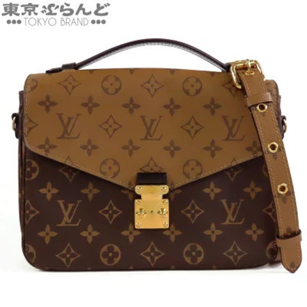 Louis Vuitton Monogram Reverse Pochette Metis Handbag